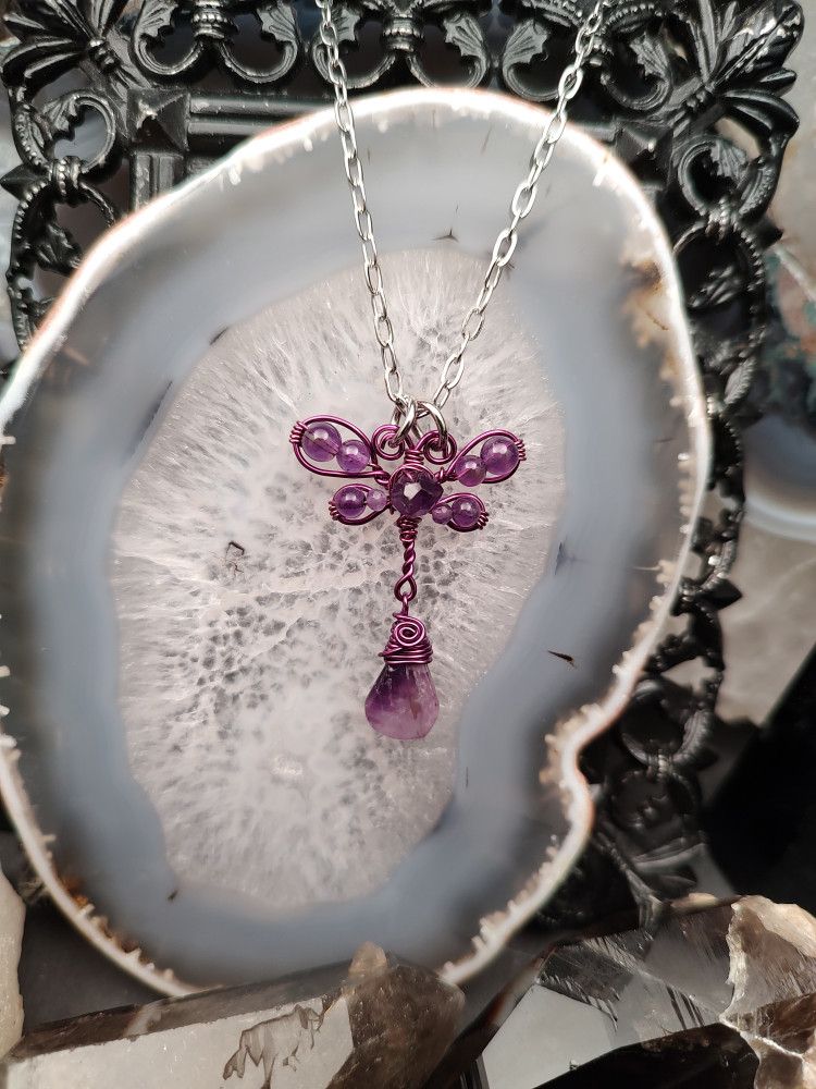 Dragonfly - Amethyst Small product image (1)
