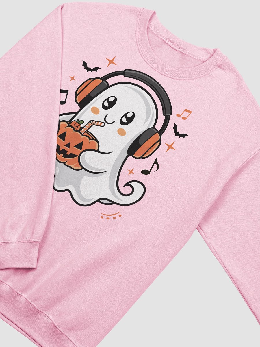 Groovin’ Ghost Halloween Sweatshirt product image (2)