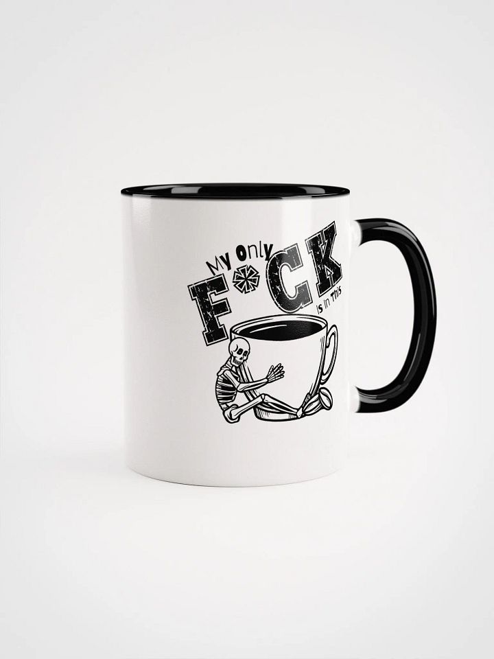 Only F*ck Ceramic Accent Mug product image (1)