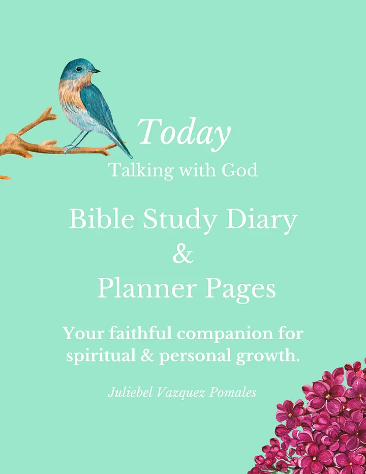 Today Talking with God-Bible Study Diary & Planner Pages product image (1)