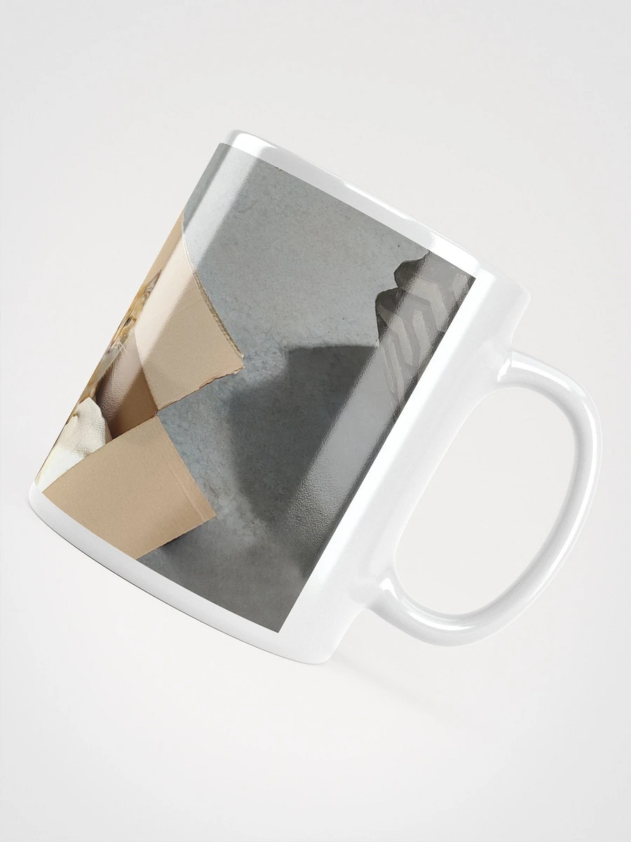 Jasper in his Box White Glossy Mug product image (7)