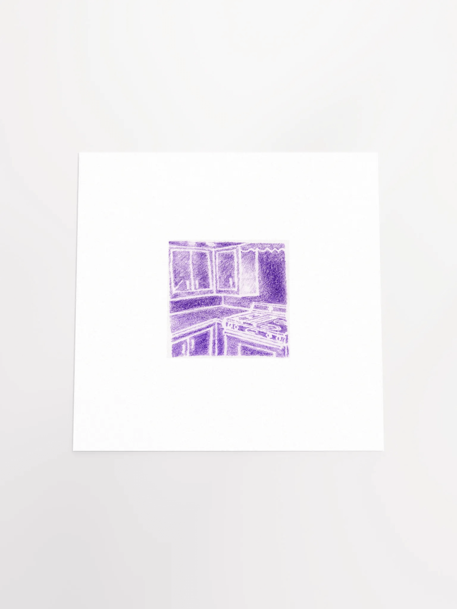 Purple Kitchen Print product image (5)