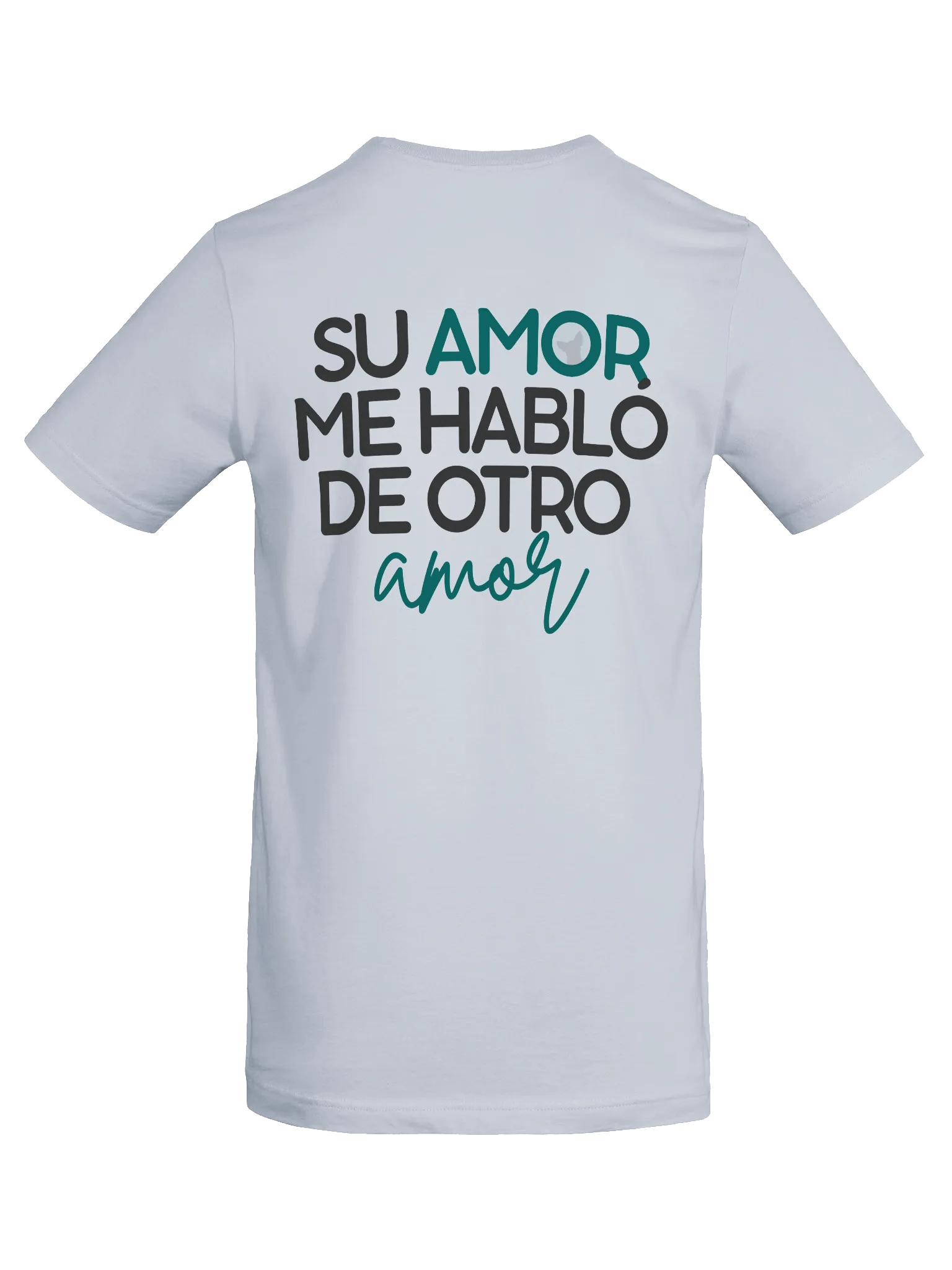 DoGod Camiseta Mujer Su Amor Me Habló | Texto Oscuro product image (6)