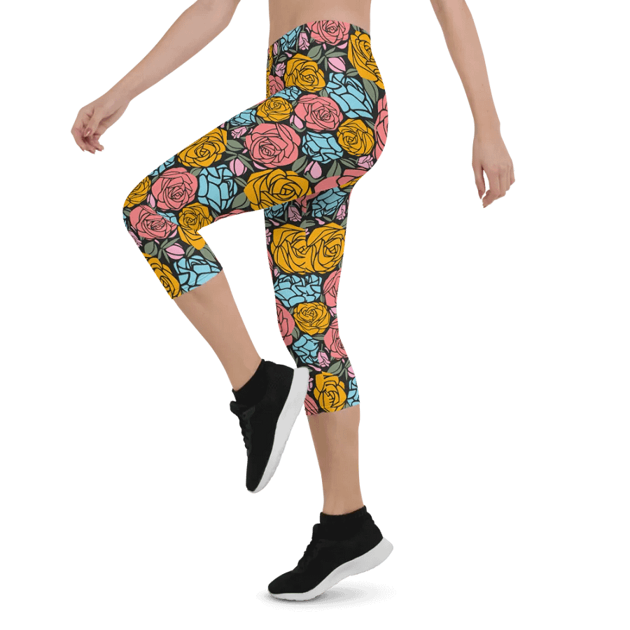 Rose Garden All-Over Leggings product image (4)