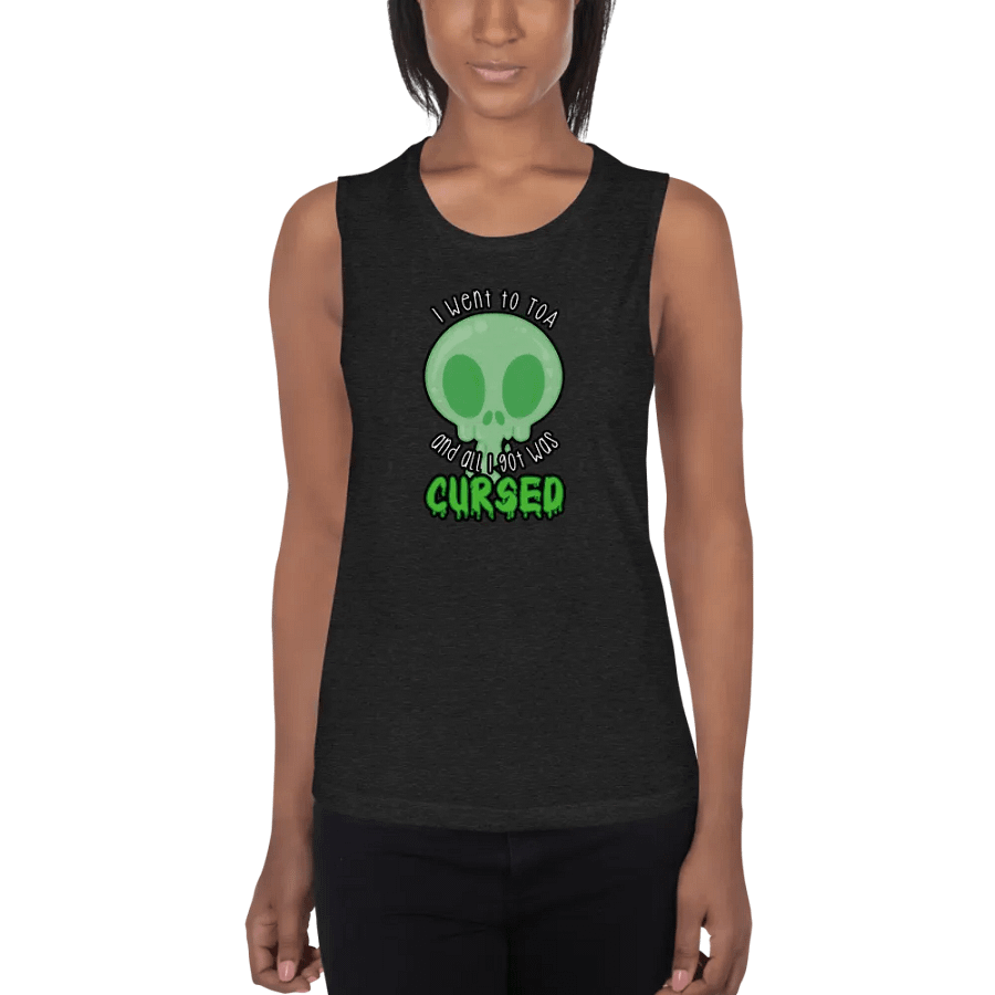 All I Got Was Cursed - Monk - Women's Style Muscle Tank product image (1)