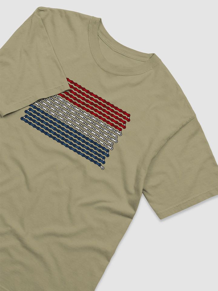 Netherlands Bike Chain Flag on Heavyweight Tee product image (2)