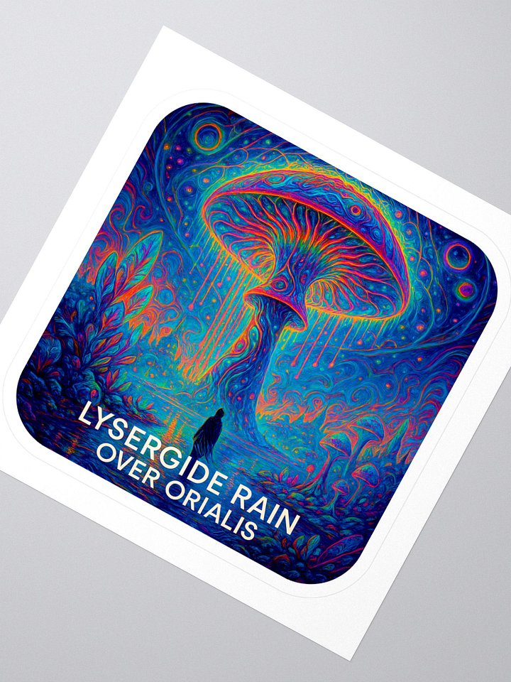 Lysergide Rain Over Orialis Stickers product image (2)
