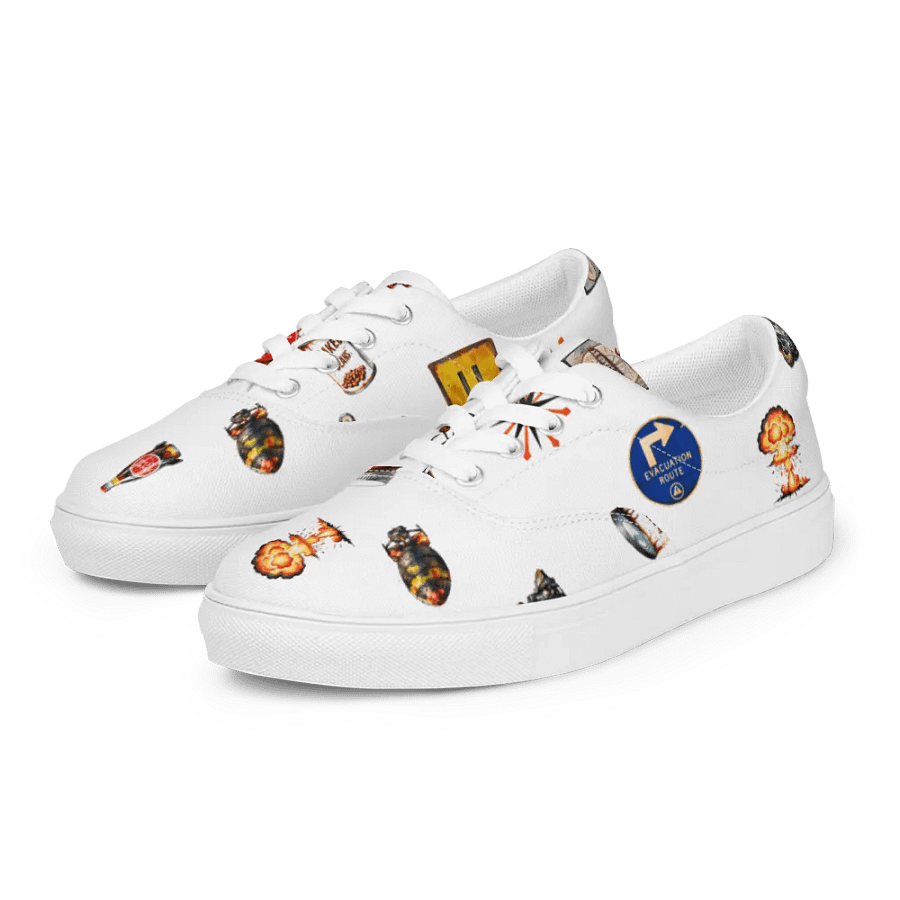 Pop Culture Parody Lace-Up Shoes #fallout product image (8)