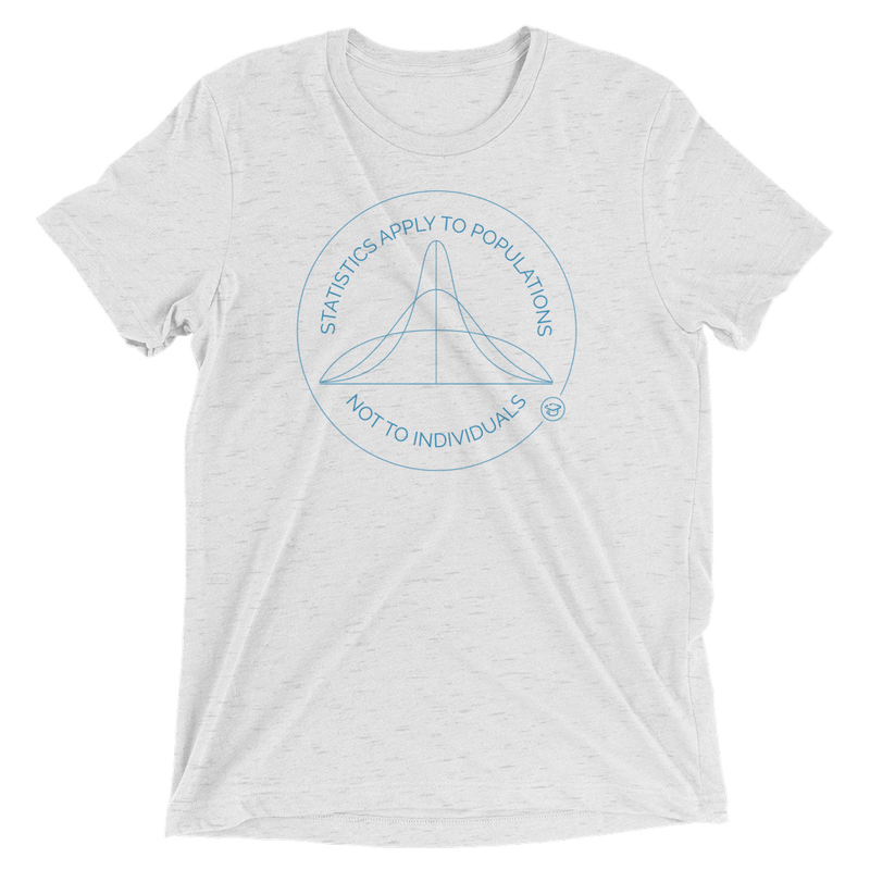 Statistics Bell Curve T-Shirt (Unisex) product image (1)