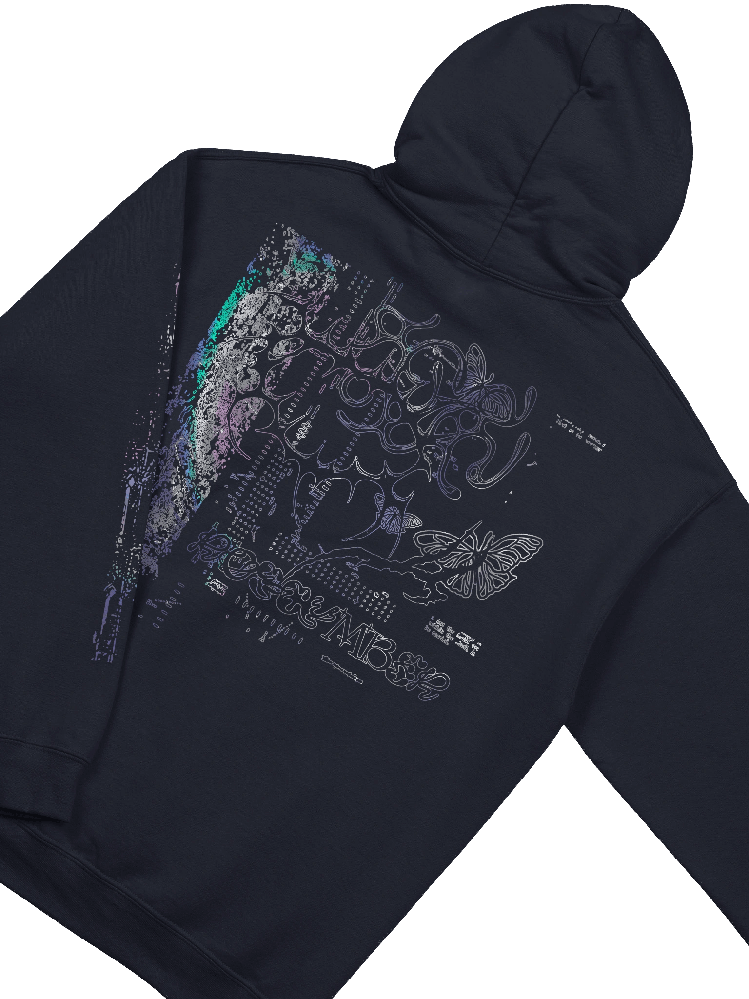 Foil light ros Hoodie product image (4)