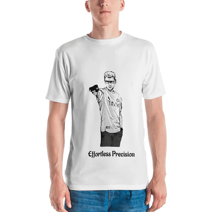 Olympic Icon: Yusuf Dikec Shooting Pose T-Shirt product image (2)