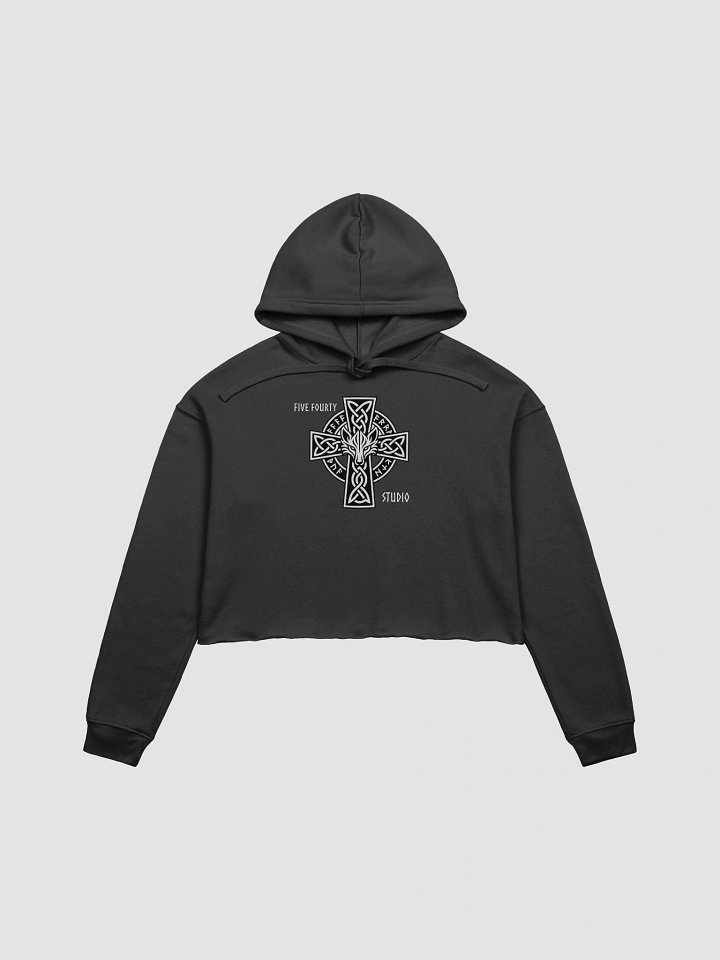 FiveFourty's Norse Cross (Crop Hoodie) product image (1)