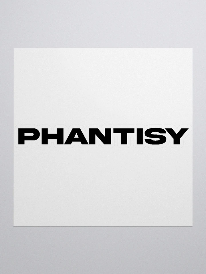 Phantisy Black Font Sticker product image (2)