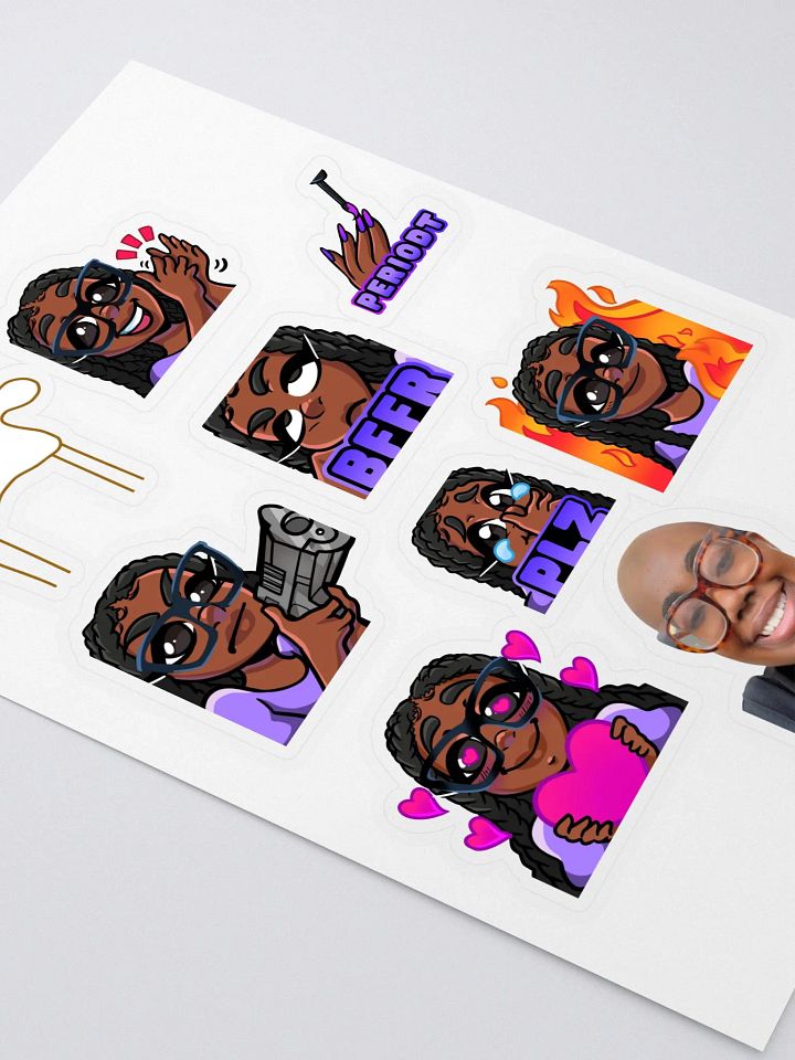 Purp Sticker Sheet product image (2)