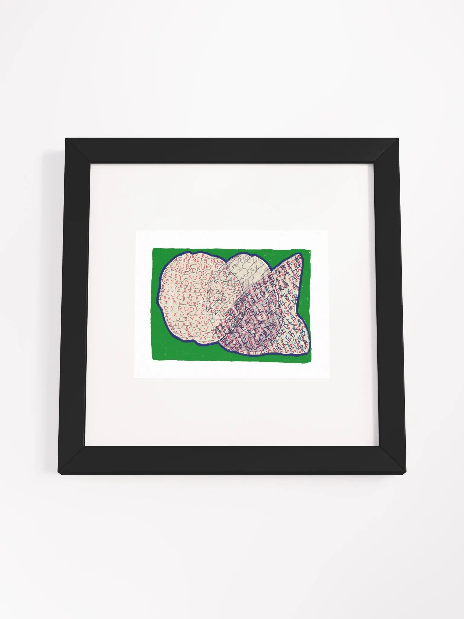 rudy give us a shot algebra Panel Card Print Framed product image (3)