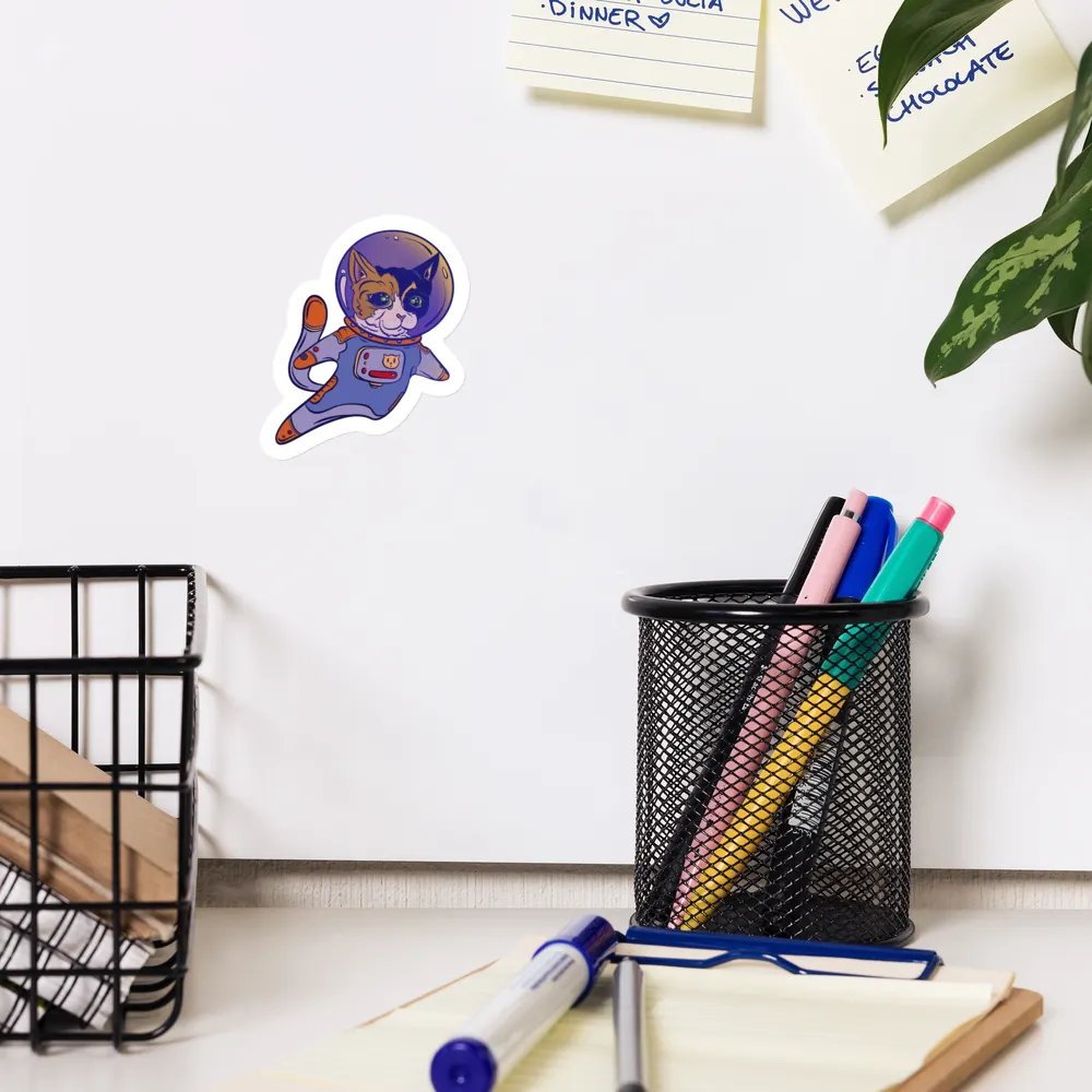 Die-Cut Tripaw Kitty Magnet product image (10)