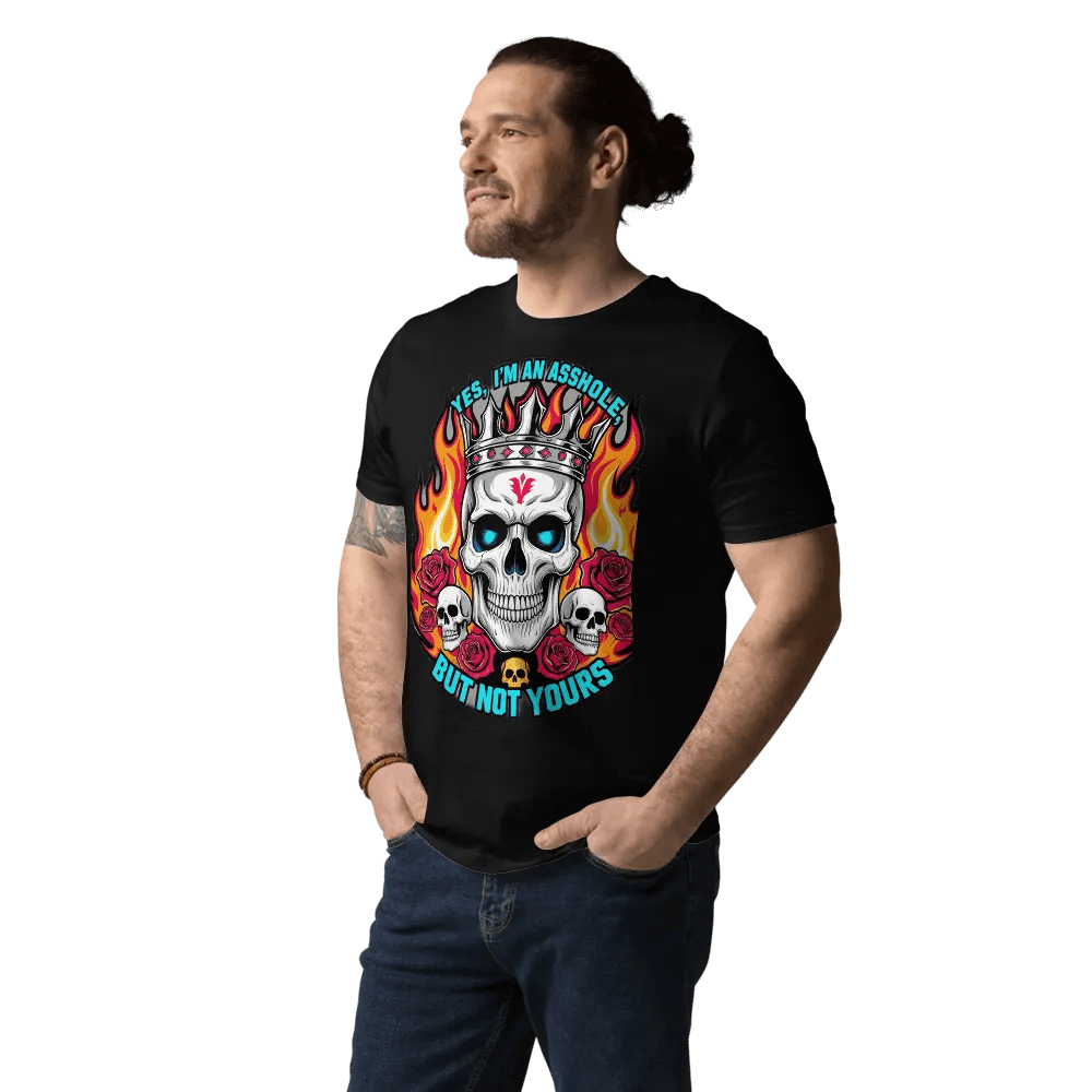 Rebel Royalty Skull Crown T-Shirt product image (14)