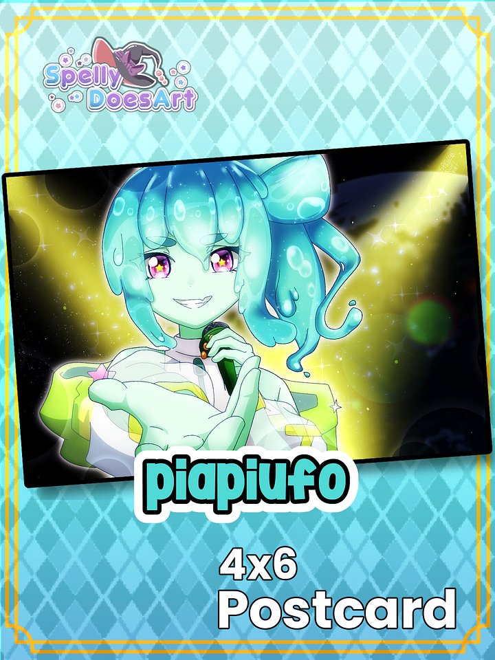Vtuber Postcard - PiaPi product image (1)
