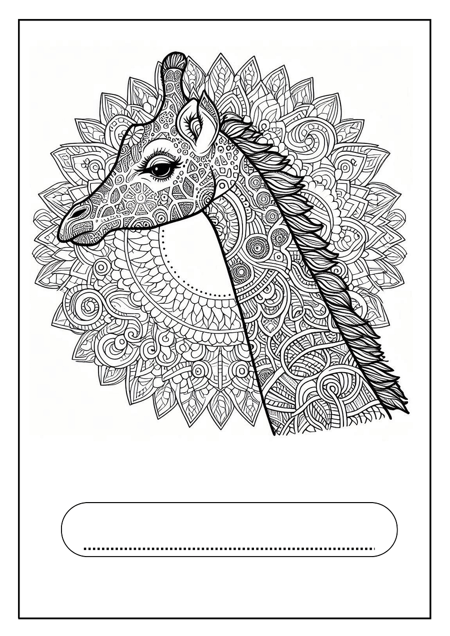 Animals Mandala Coloring Book 10+ product image (4)