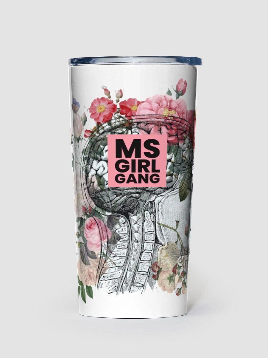 MSgirlgang Floral Brain Stainless Steel 20oz Tumbler product image (1)