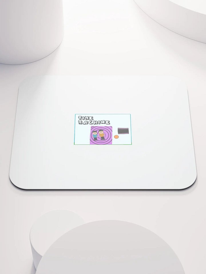 Time Machine Mousepad product image (1)