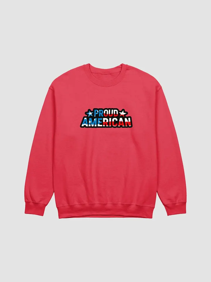 Sweatshirt: Proud American product image (21)