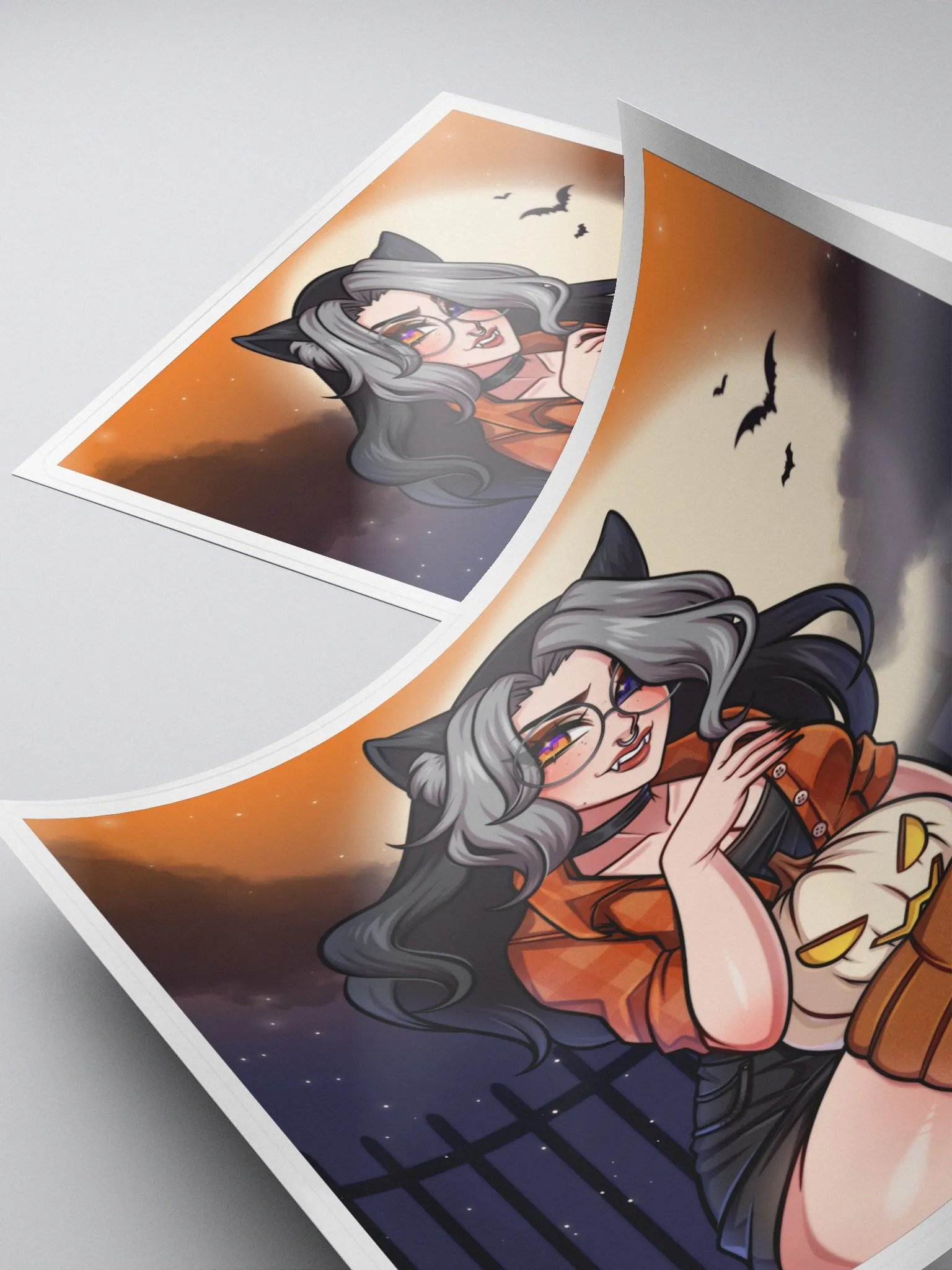 JaesCafe Halloween Babe Spooky BG Sticker! product image (4)