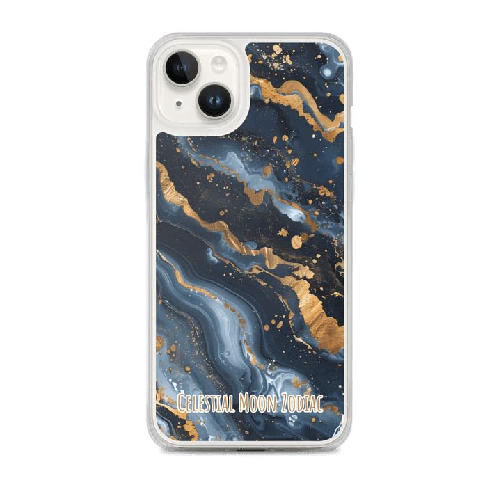 Celestial Moon Zodiac iPhone® MagSafe® Clear Case product image (1)
