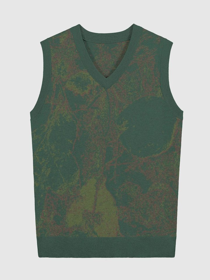Knitted V-Neck Vest - MossyOak - It Happennnns Camo product image (1)