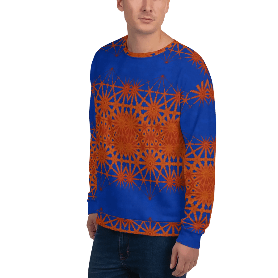 Abstract Two Tone Unisex Sweatshirt product image (9)