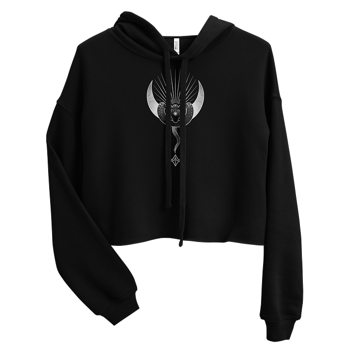 𝖘𝖊𝖗𝖕𝖊𝖓𝖙𝖊 crop hoodie product image (1)