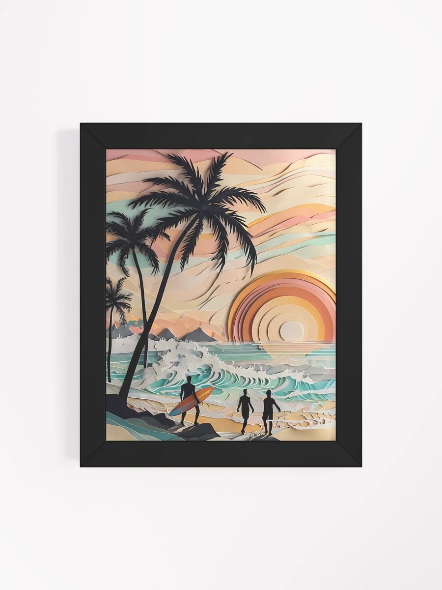 Tropical Serenity Framed Poster product image (5)