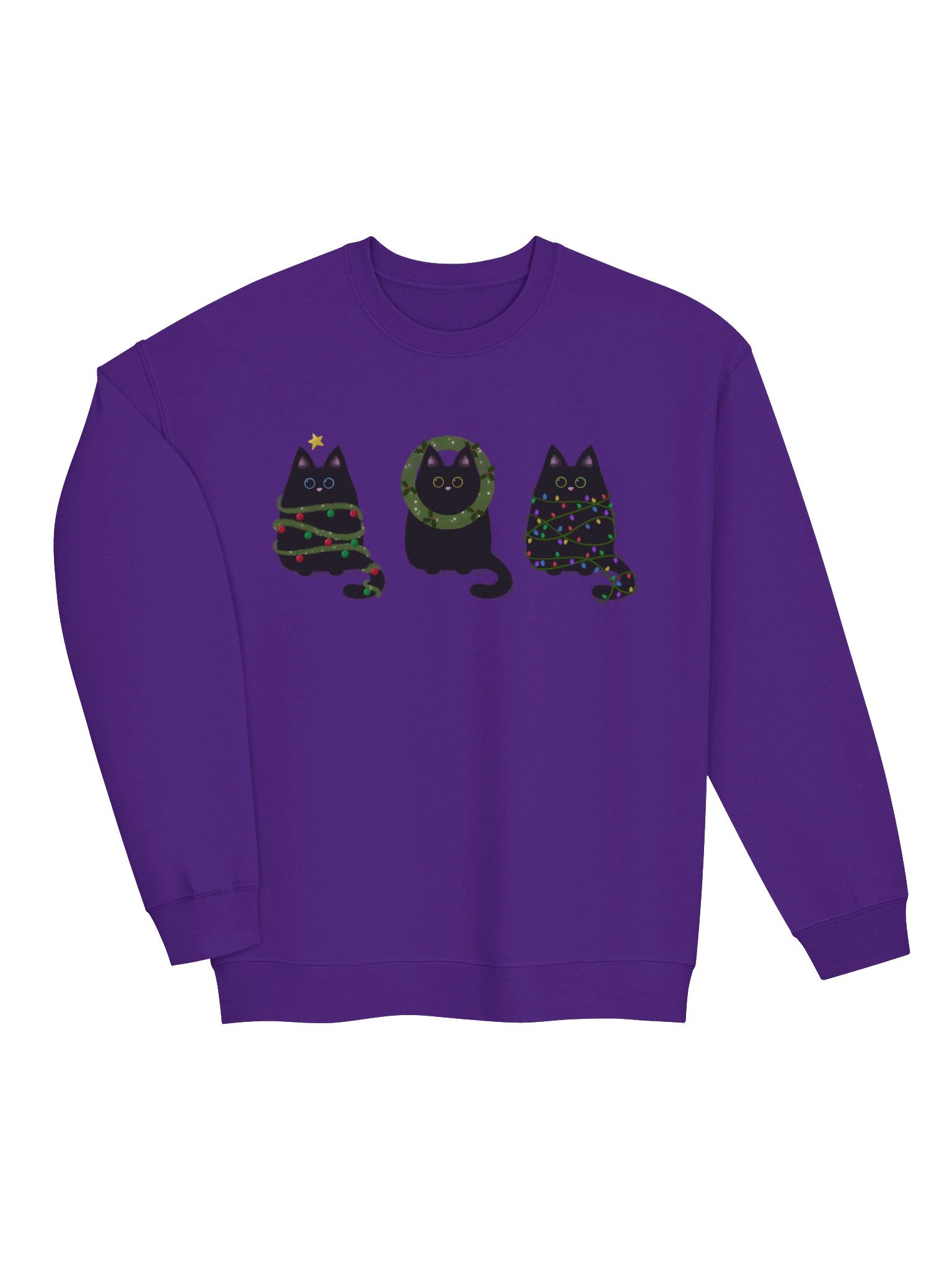 We Three Cats Christmas Jumper product image (15)