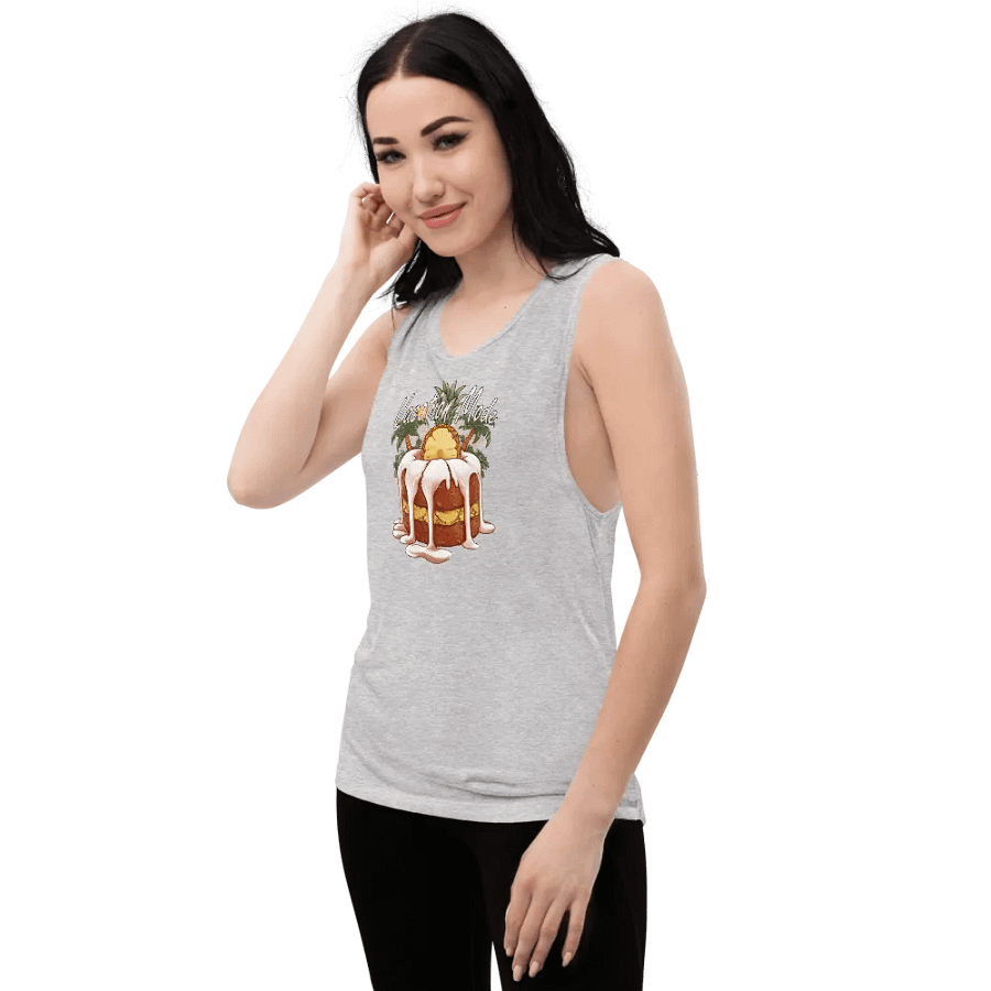 Vacation Mode Pineapple Flowy Women's Tank Top product image (56)