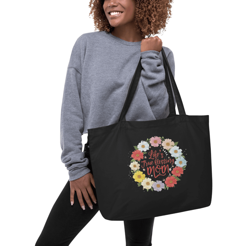 Life's True Blessing Mom Organic Cotton Tote product image (7)