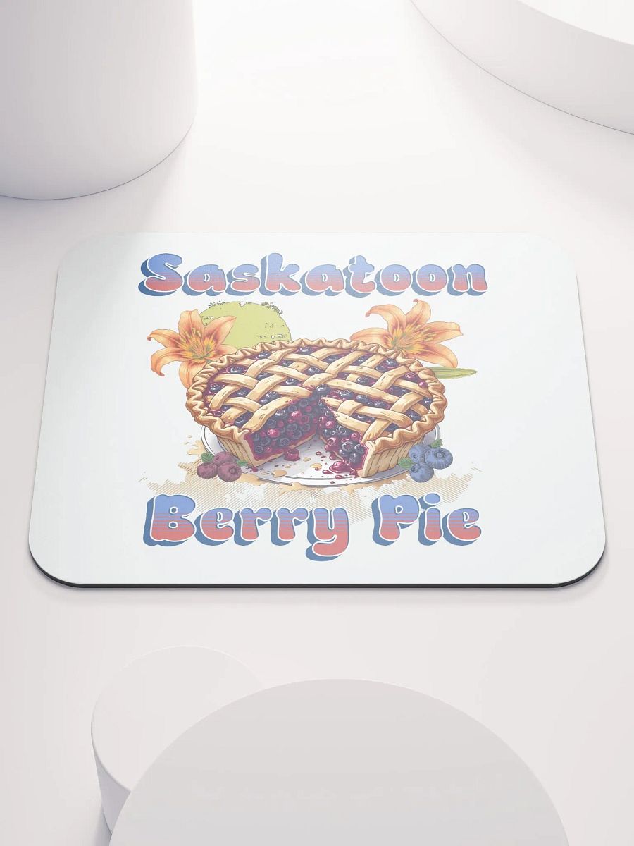 Saskatoon Berry Pie Delight Mouse Pad product image (1)