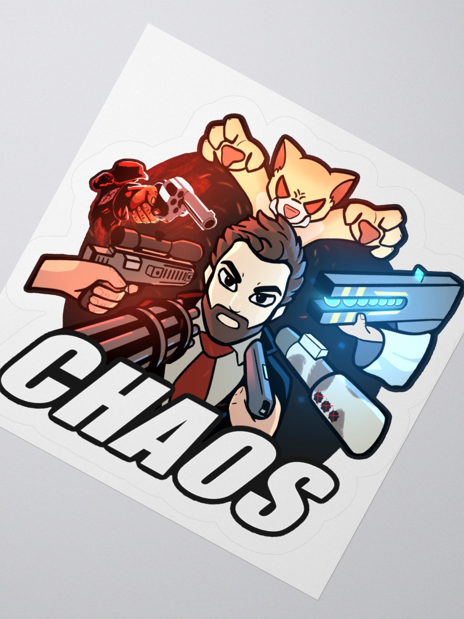 Surrounded by Chaos Sticker product image (3)