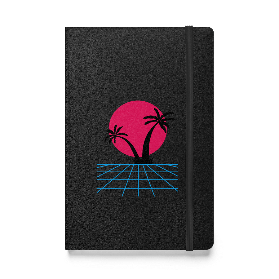Neon Sunset Hardcover Notebook product image (1)