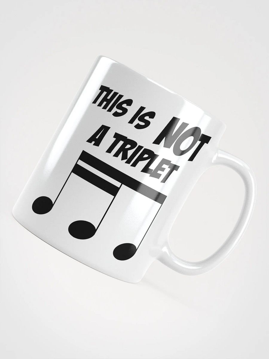 Triplet mug (black text) product image (4)