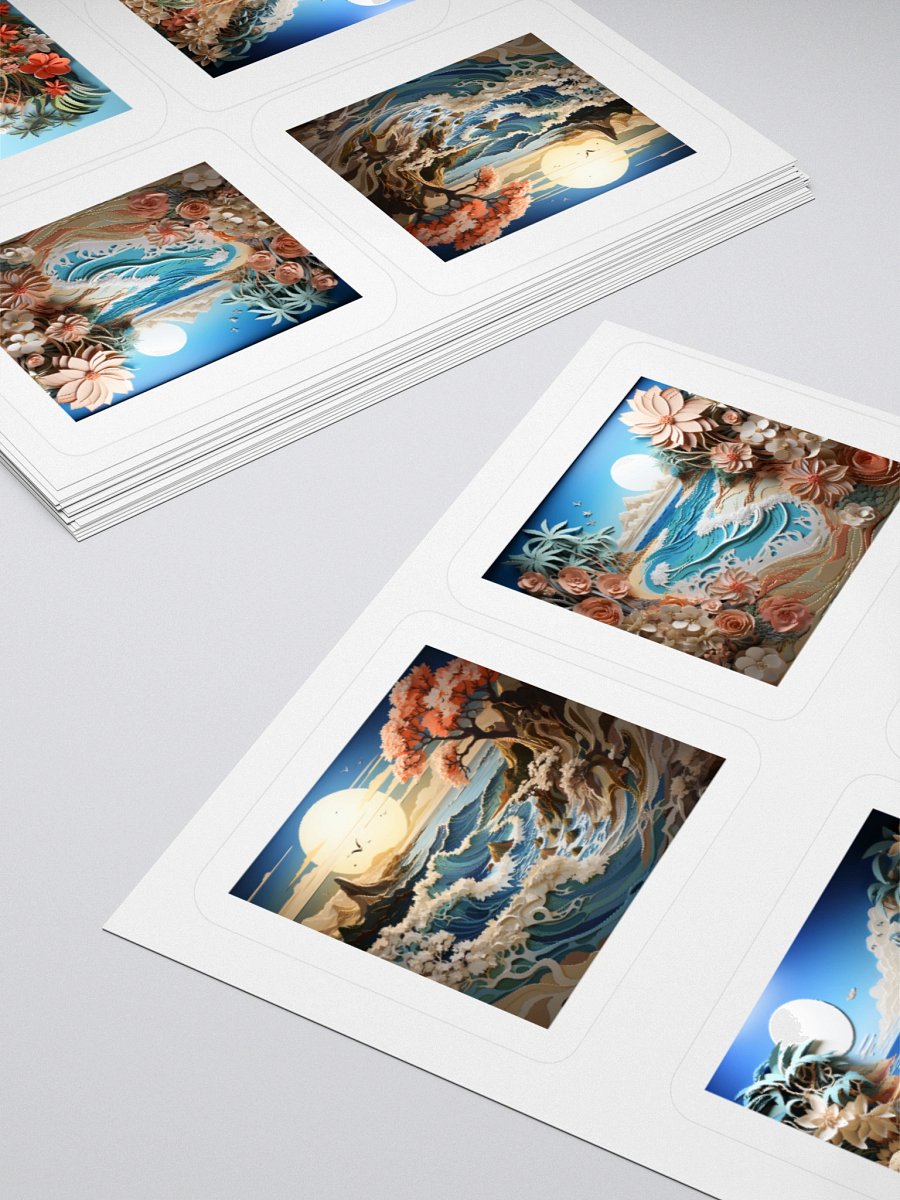Coastal Dreams Vinyl Sticker Pack product image (12)
