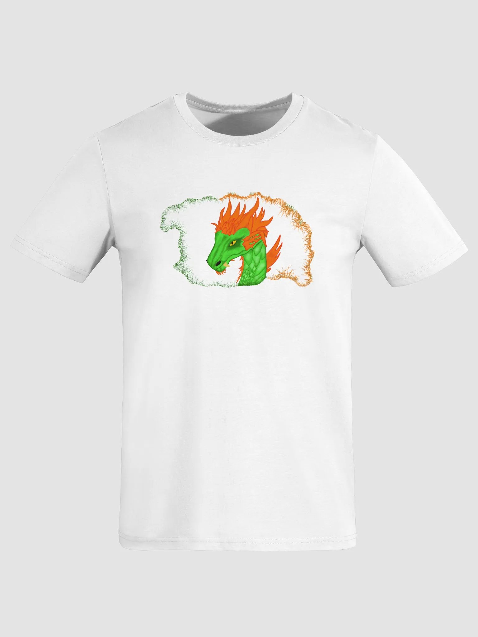 Dragon's Fury Organic Cotton T-Shirt product image (1)