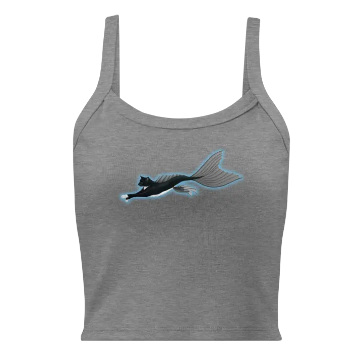 Mermeow Swimming Crop Tank product image (1)