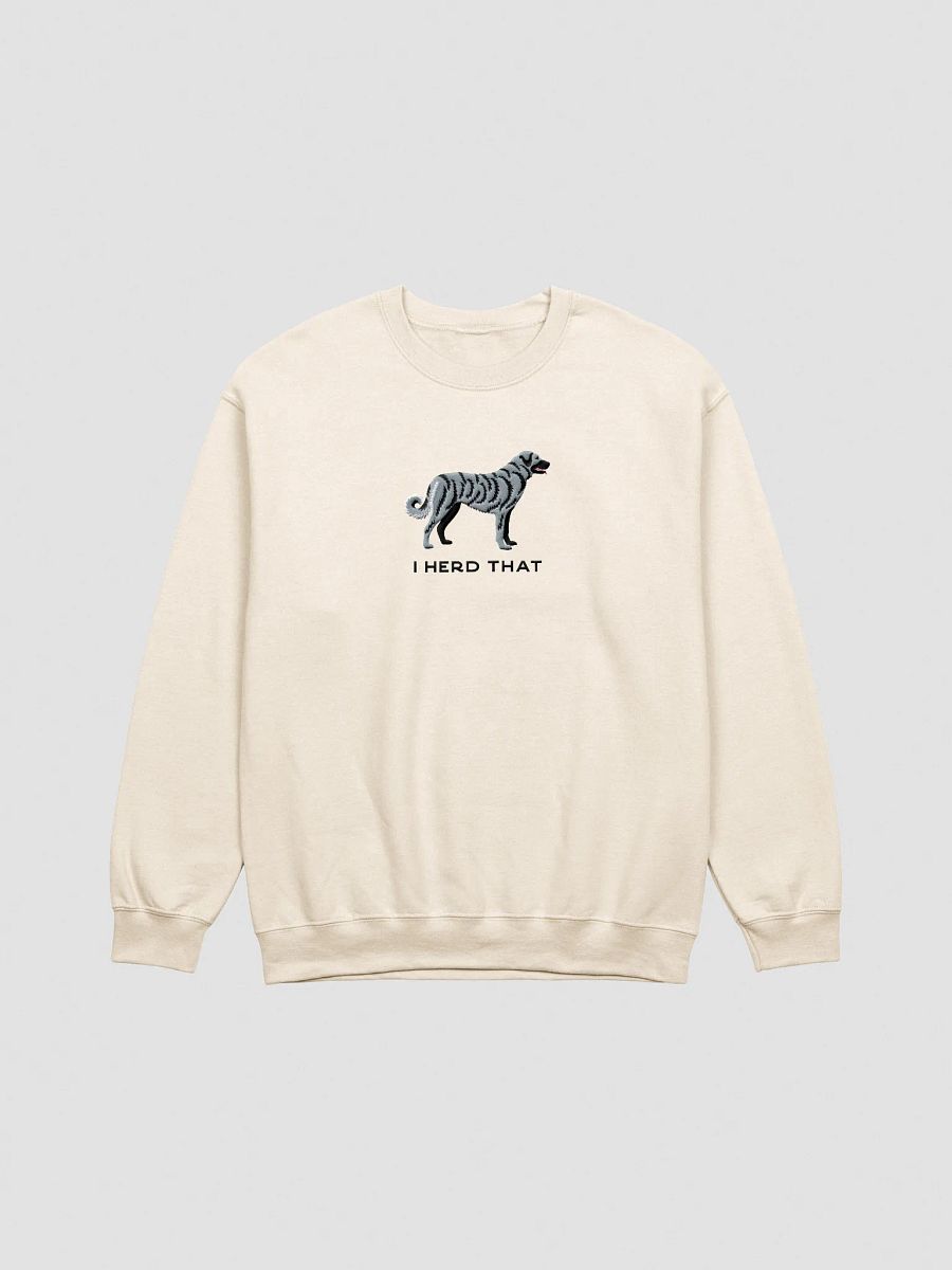 I Herd That Sweatshirt (Embroidered) of an Anatolian Shepherd Dog(Blue Brindle) product image (13)