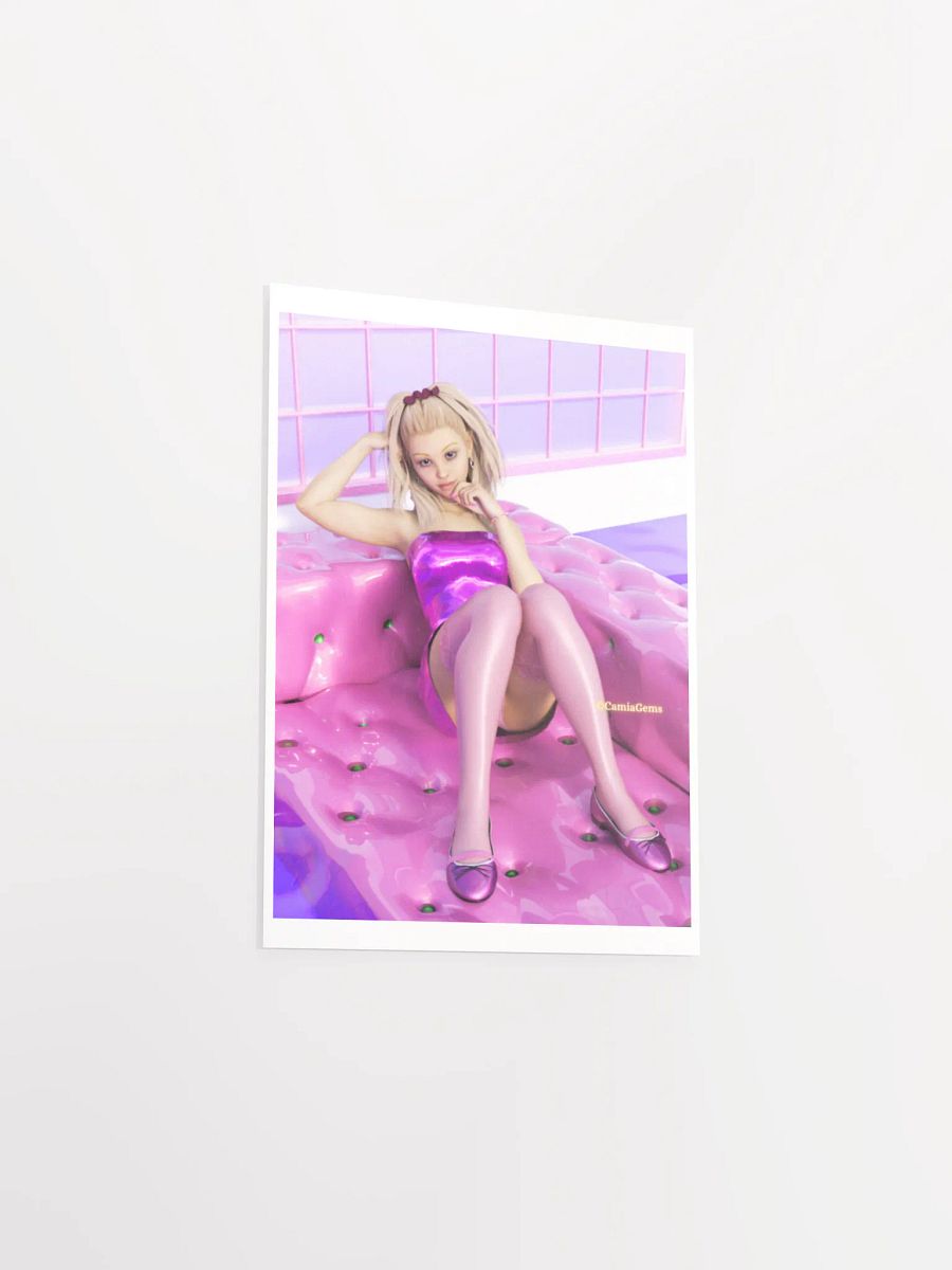 Fay Glimmering Pink Poster product image (36)