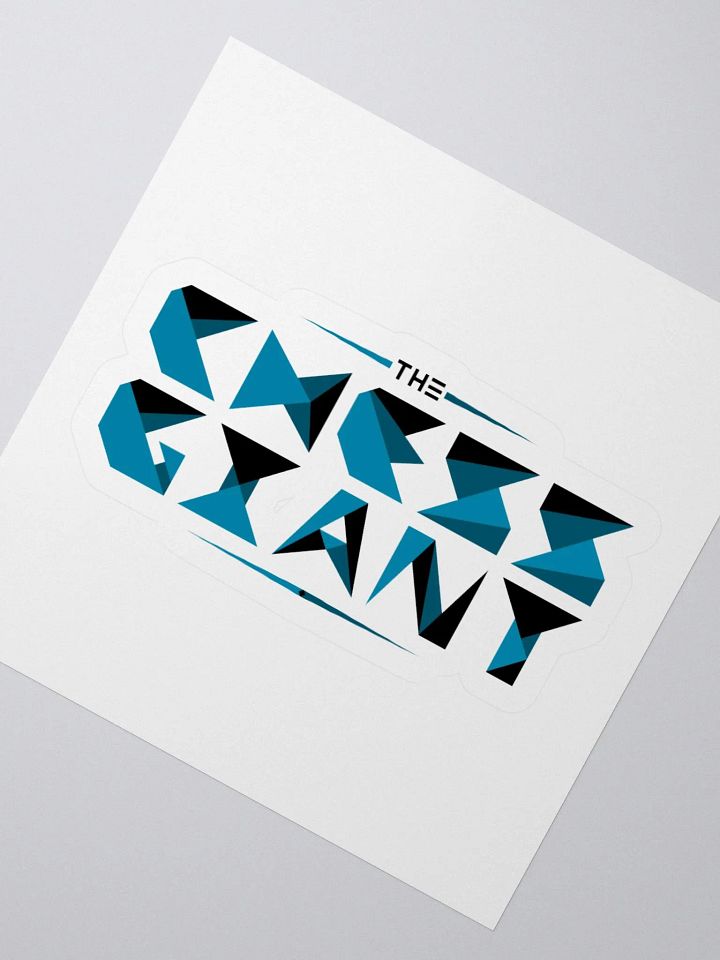The Chess Giant logo sticker product image (6)