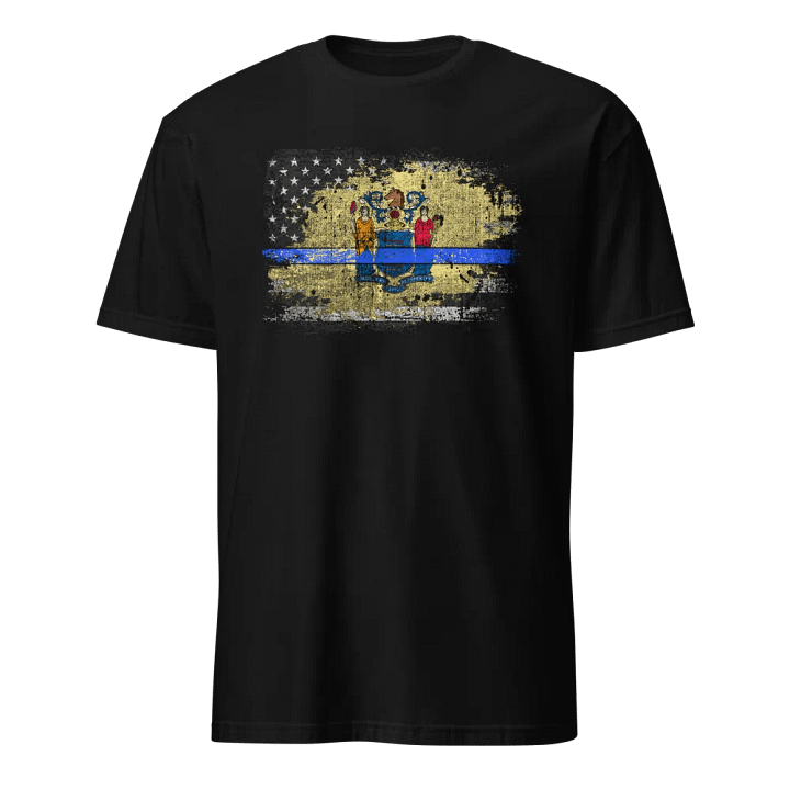 New Jersey Thin Blue Line Flag product image (1)