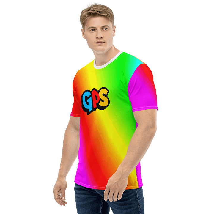 Rainbow GPS T-Shirt product image (1)