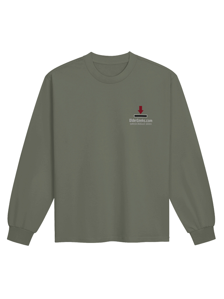 OlderGeeks Long sleeve Arrow logo product image (1)