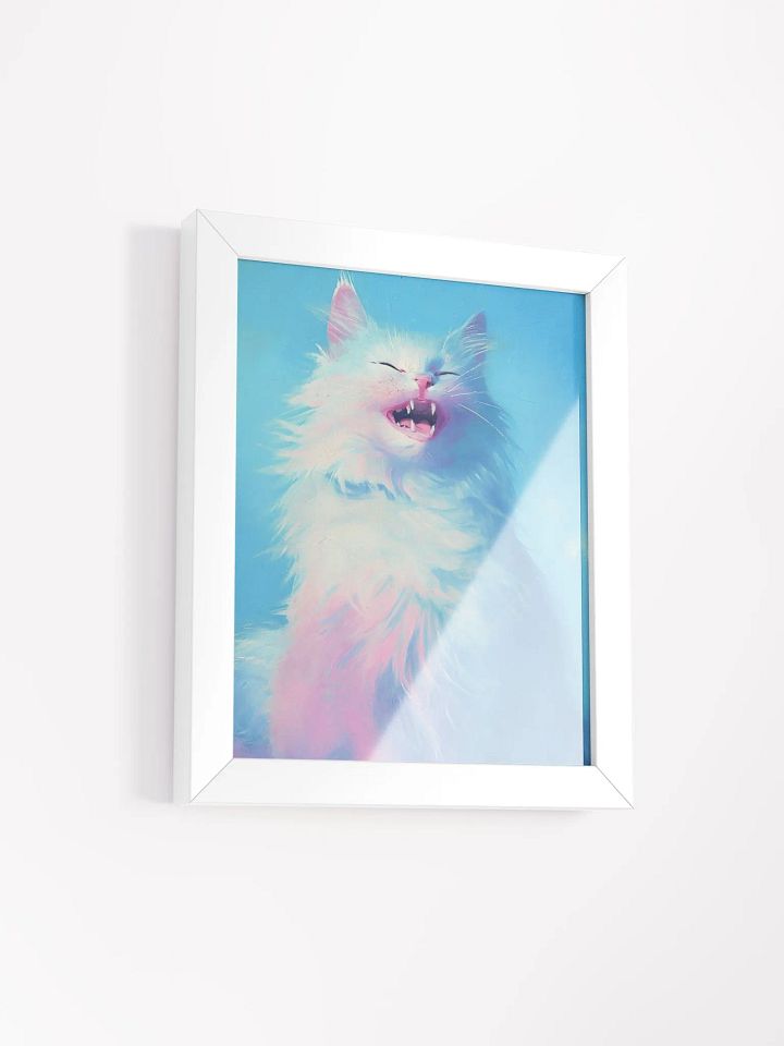 Blissful Feline Expression Wall Art product image (2)