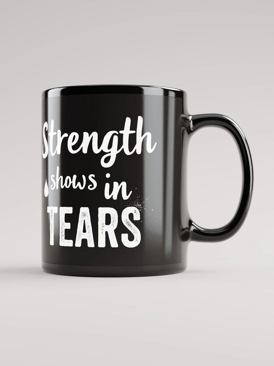 Strength Shows in Tears  – The Johnny Depp Inspired Mug That Empowers You to Embrace Vulnerability and True Courage product image (1)